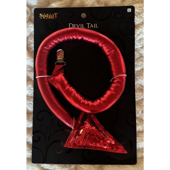 Spirit Accessories - Spirit Halloween Sequined Devil Clip On Trail One Size Fits All
